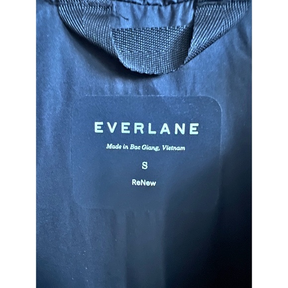 Everlane ReNew Long Puffer Oversized Coat in Black Size Small - Picture 5 of 7